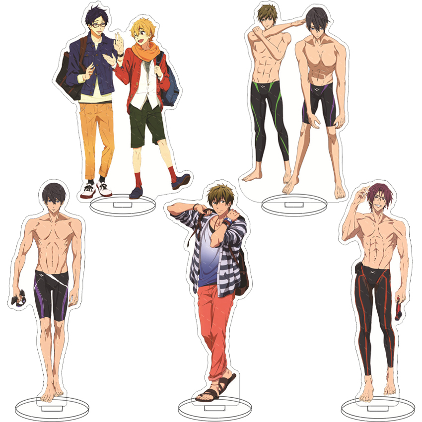 Figma Stand Set - ฟิกเกอร์อะคริลิกอนิเมะขนาด 16 ซม. แถมฟรี! นานาเสะ ฮารุกะ