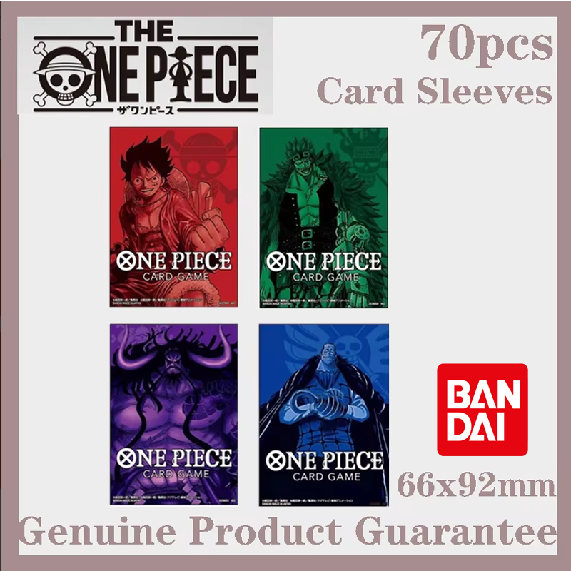 Card Penny Sleeve - Bandai Hot ซองใส่การ์ดวันพีซ 70 ชิ้น ขนาด