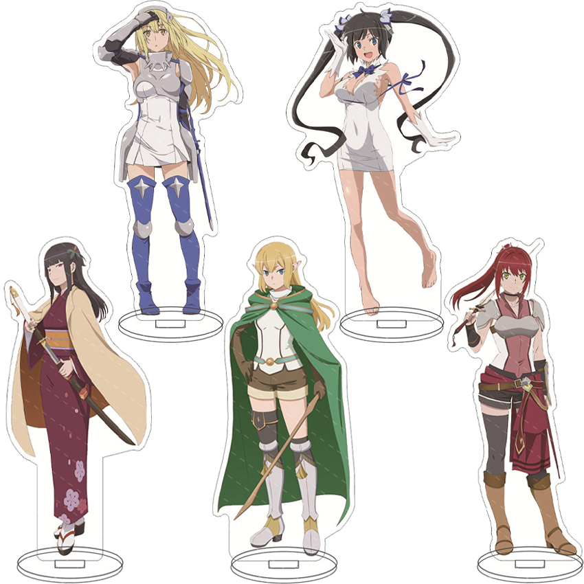 Figma Stand Set - ฟิกเกอร์อนิเมะขนาด 16 ซม. ทำไมถึงผิดพลาดถ้าพยายามเอาสาวๆ ไปขึ้นชั้นในดันเจี้ยน? เบลล์