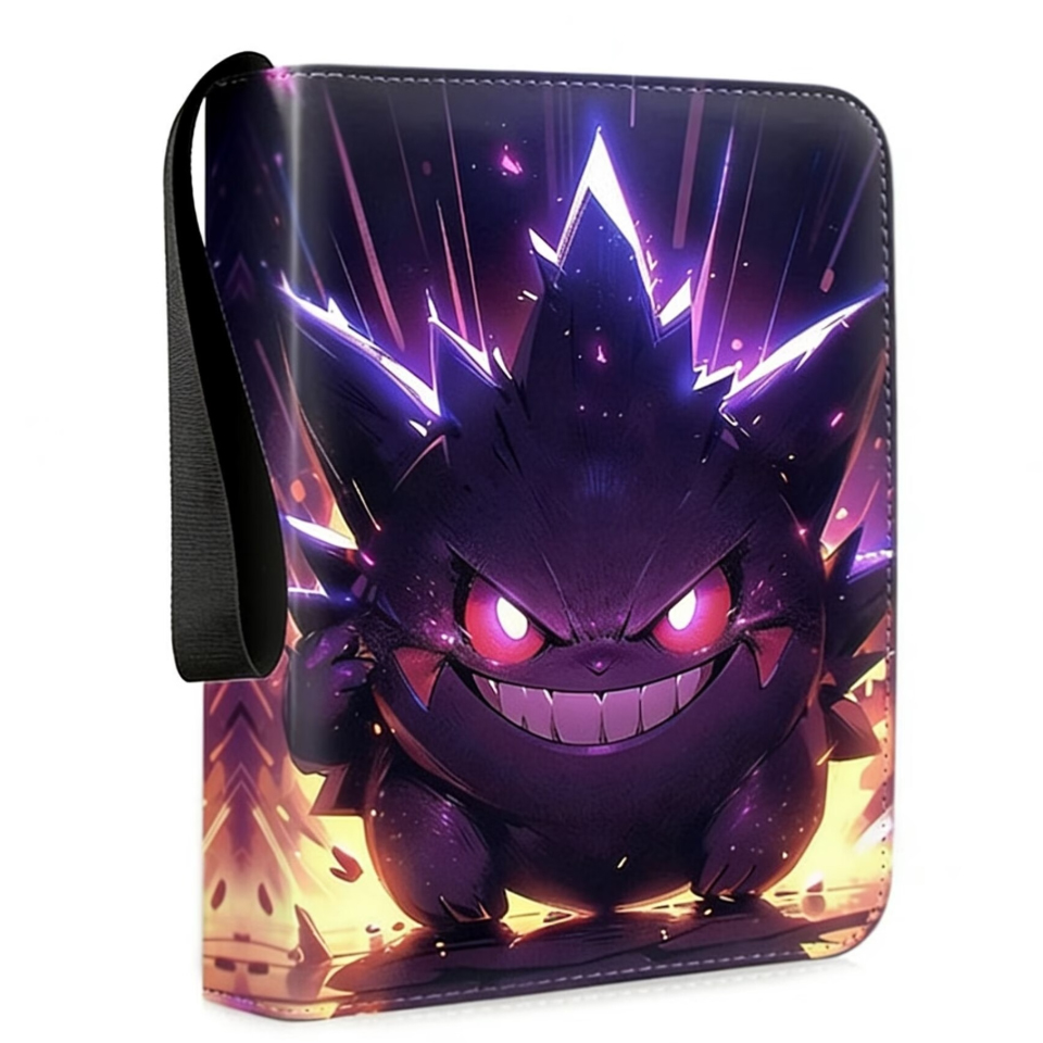 Pokemon Binder Card - มีสินค้าในสต็อก-- 400 ชิ้น อัลบั้มใส่การ์ดรูปภาพ PU แบบซิป