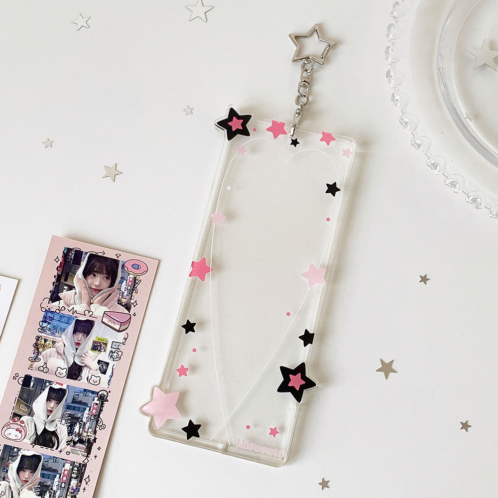 Display Case Acrylic - Ins Wind Star Life ชุดการ์ดสี่ช่อง อะคริลิก