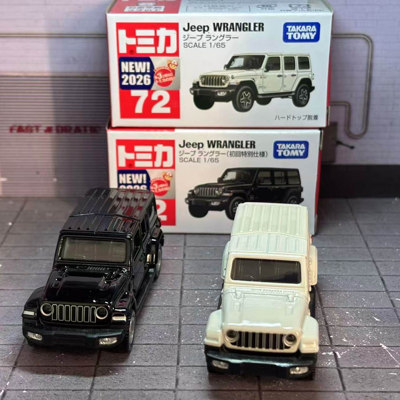 Die Cast Car 1 64 - ทาคาระ โทมี่ โทมิกะ หมายเลข รถจี๊ปแรงเลอร์ 72