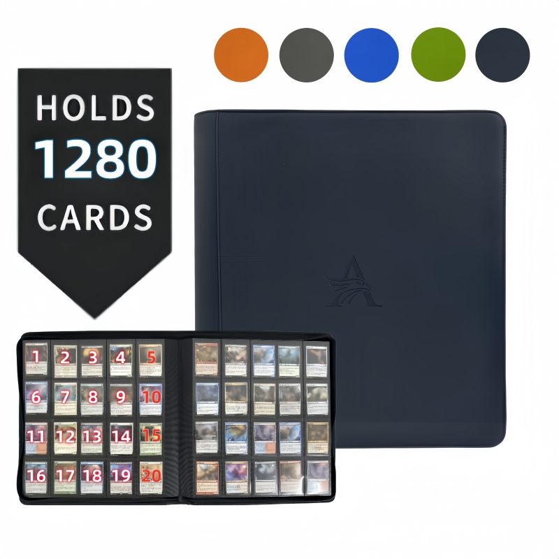 Pokemon Binder Card - สมุดใส่การ์ดพรีเมียม 20 ช่อง – สมุดสะสมการ์ด 1280