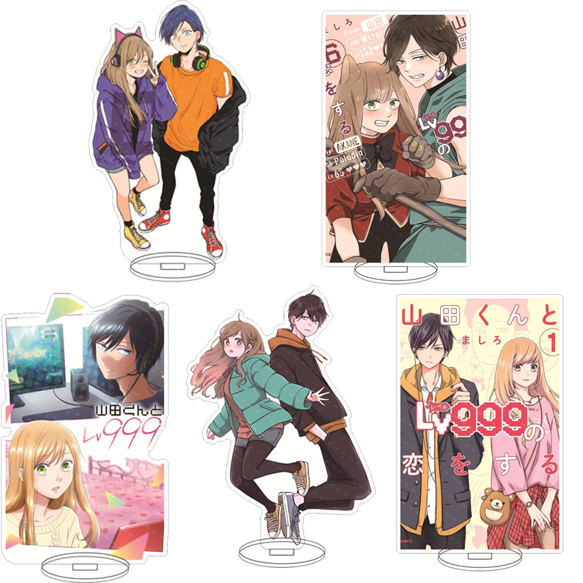 Figma Stand Set - อะคริลิกอะนิเมะขนาด 16 ซม. ลายเรื่องราวความรักของฉันกับยามาดะคุง ระดับ 999