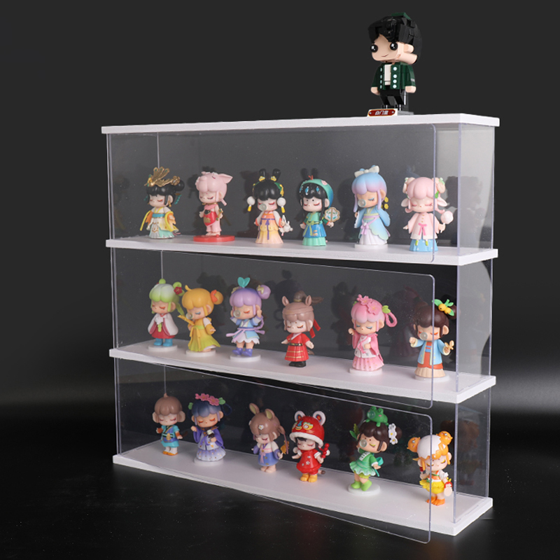 Funko Pop Protector - เคสอะคริลิกโชว์1-4ชั้นสำหรับฟิกเกอร์แอคชั่นกล่องเก็บของกันฝุ่นสำหรับหุ่น Funko ของสะสมรถของเล่น