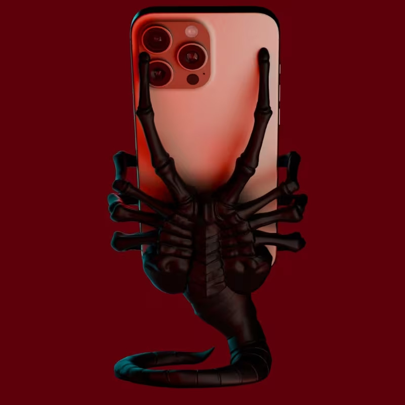 ที่วางโทรศัพท์รูป Alien Facehu - Action Figure Stand บทวิจารณ์และราคา