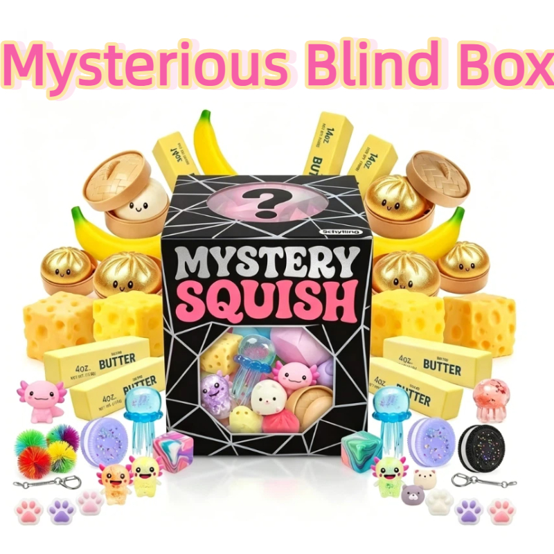 ของเล่นบีบสควิชชี่ 100 แบบ กล่ - Mystery Box Blind Bag บทวิจารณ์และราคา
