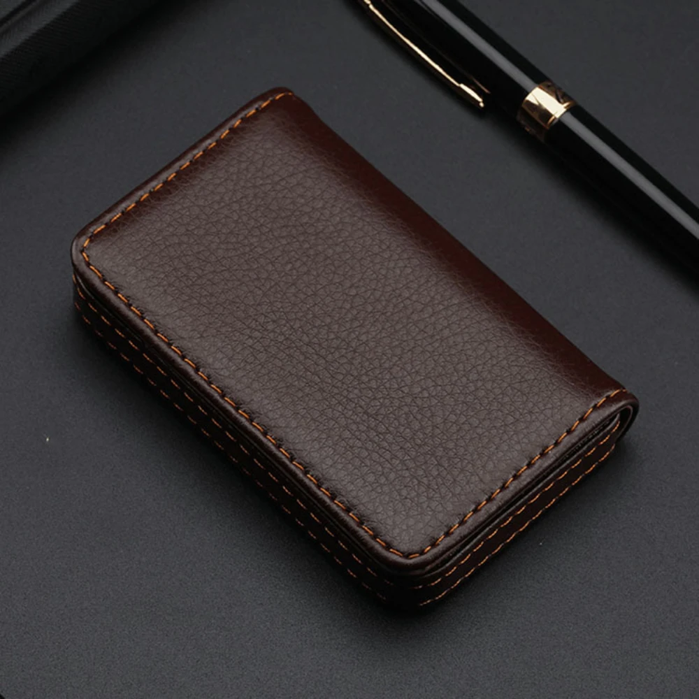 กระเป๋าใส่บัตรเครดิตหนัง PU แบ - Card Top Loader บทวิจารณ์และราคา