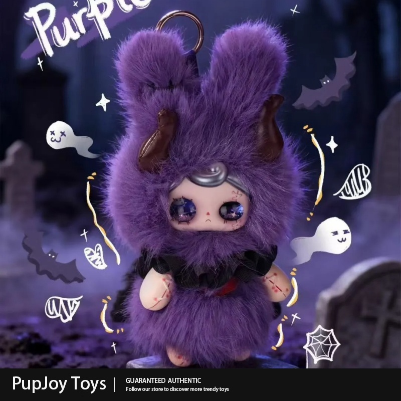 ตุ๊กตาพวงกุญแจไวนิลสไตล์ดาร์ก  - Vinyl Figure Blank บทวิจารณ์และราคา