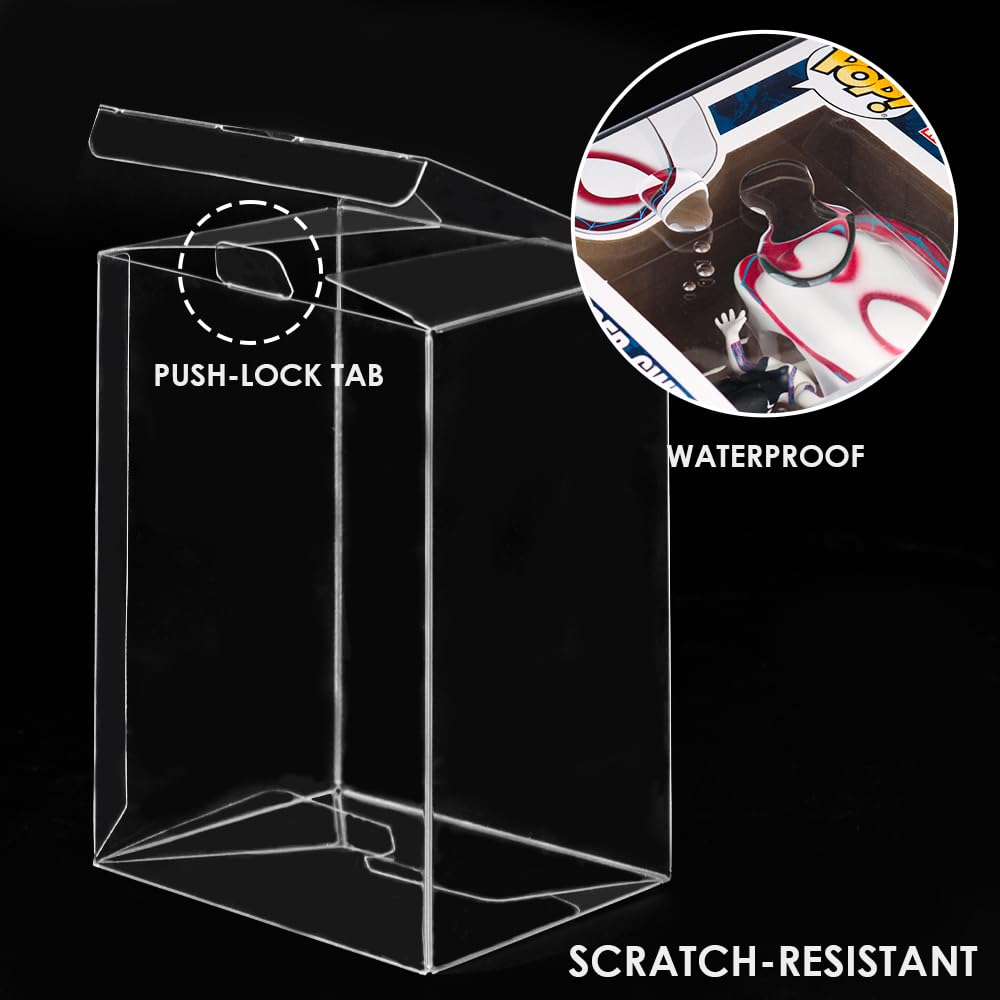 4 นิ้ว Clear ป้องกันกรณีตัวเลข - Funko Pop Protector บทวิจารณ์และราคา