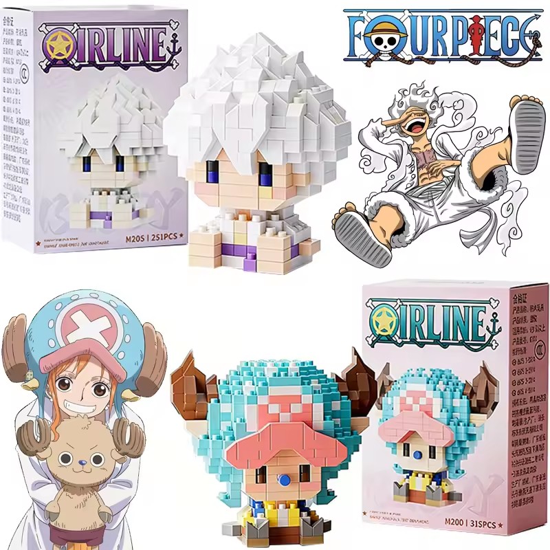 ตัวต่ออนิเมะวันพีซ ซันโกลด์ นิ - Building Block Mini บทวิจารณ์และราคา