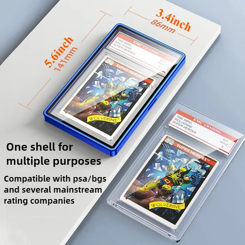 1 PC เกรดการ์ด Slab กันชนสําหร - Graded Card Display บทวิจารณ์และราคา