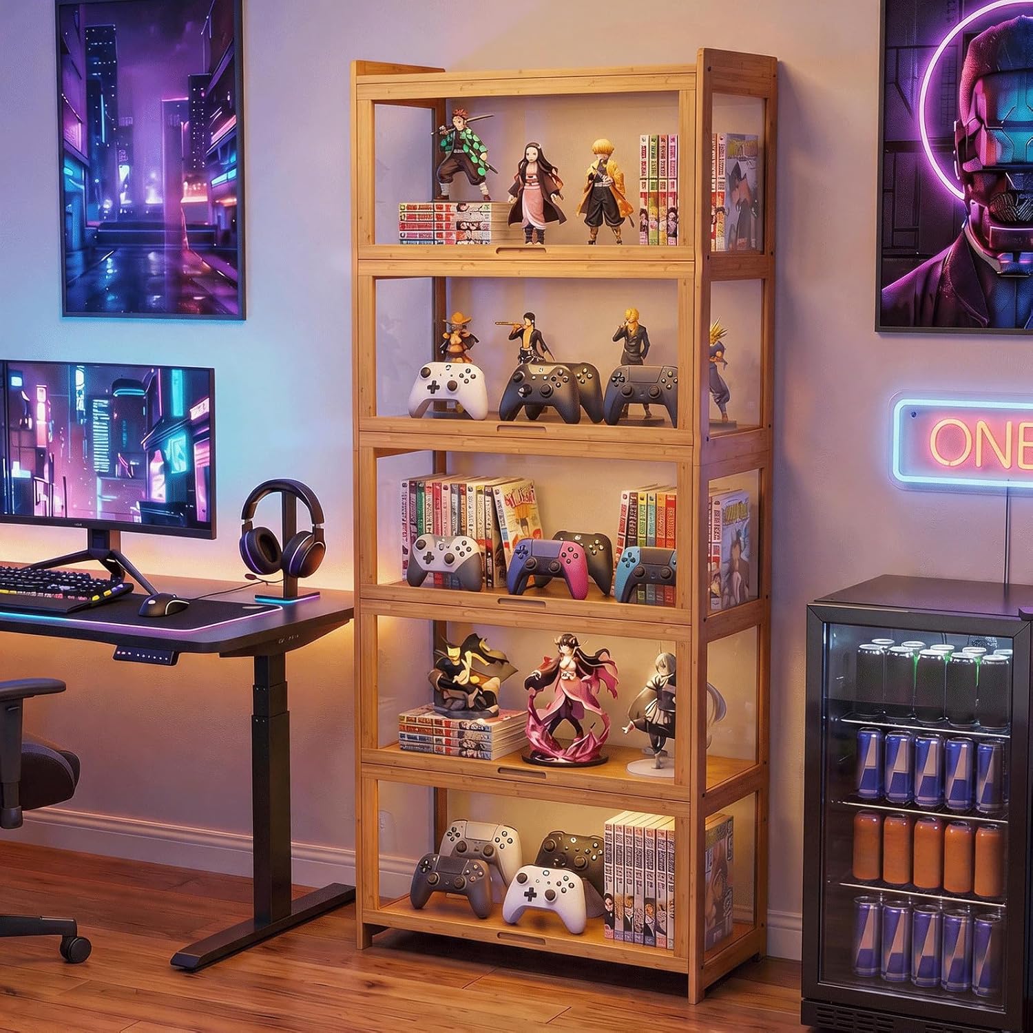 ตู้โชว์อะคริลิค 5 ชั้น สำหรับข - Display Case Acrylic บทวิจารณ์และราคา