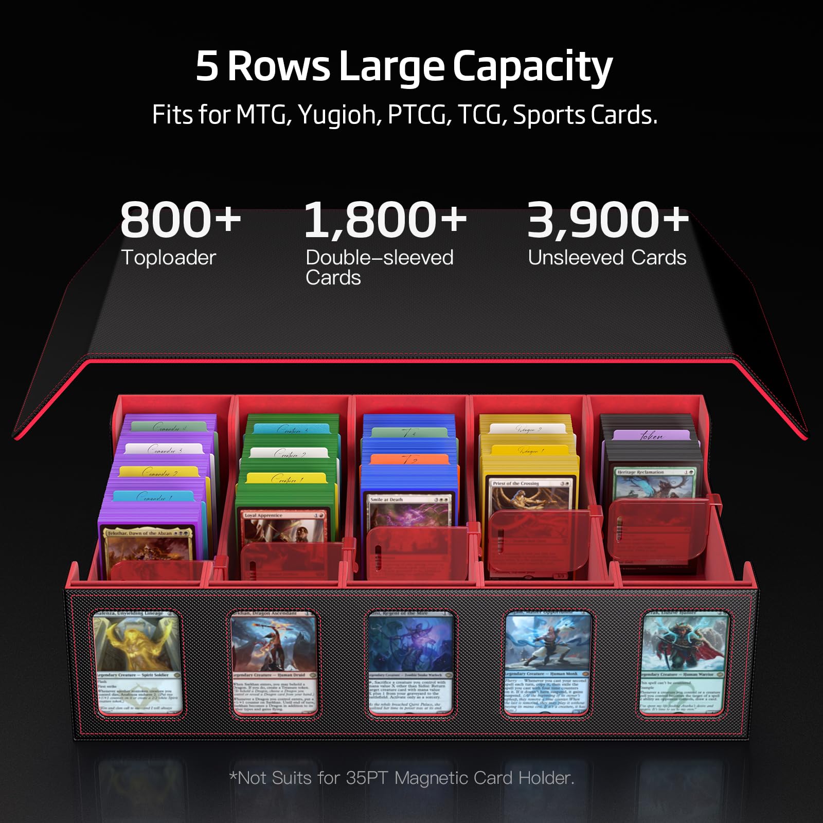 กล่องเก็บการ์ดสะสม 5 แถว ความจ - Trading Card Binder บทวิจารณ์และราคา