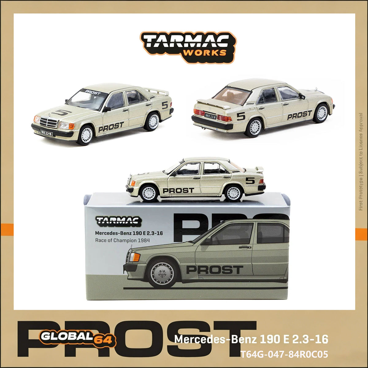 TW 1:64 เมอร์เซเดส 190E # 5 อา - Die Cast Car 1 64 บทวิจารณ์และราคา
