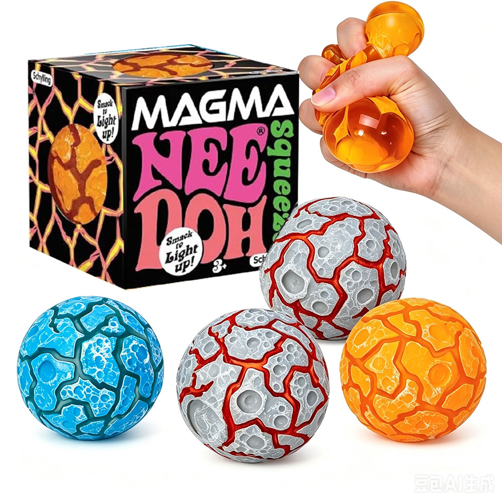 ของเล่นใหม่ NeeDoh Glitter Mag - Fidget Cube Original บทวิจารณ์และราคา