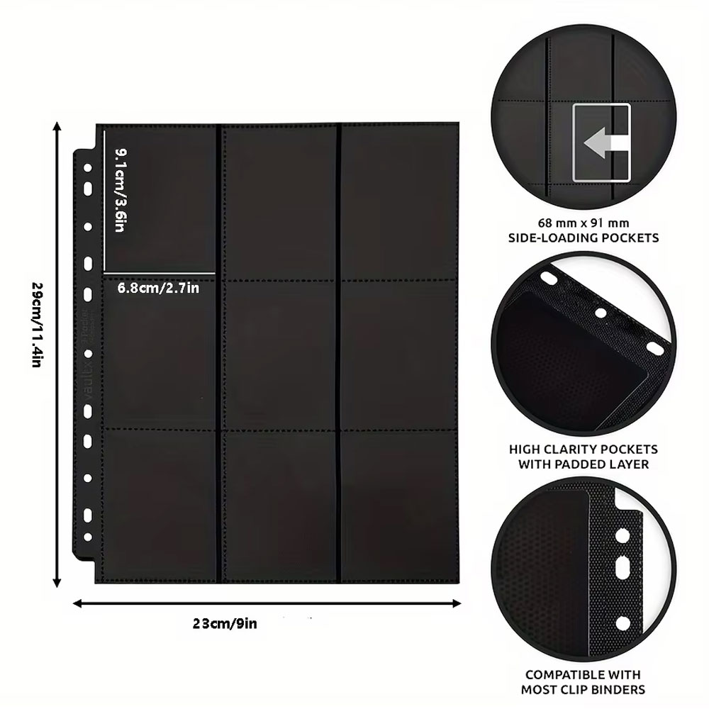 10 แพ็ค กระเป๋าใส่การ์ดสะสม A4 - Trading Card Binder บทวิจารณ์และราคา