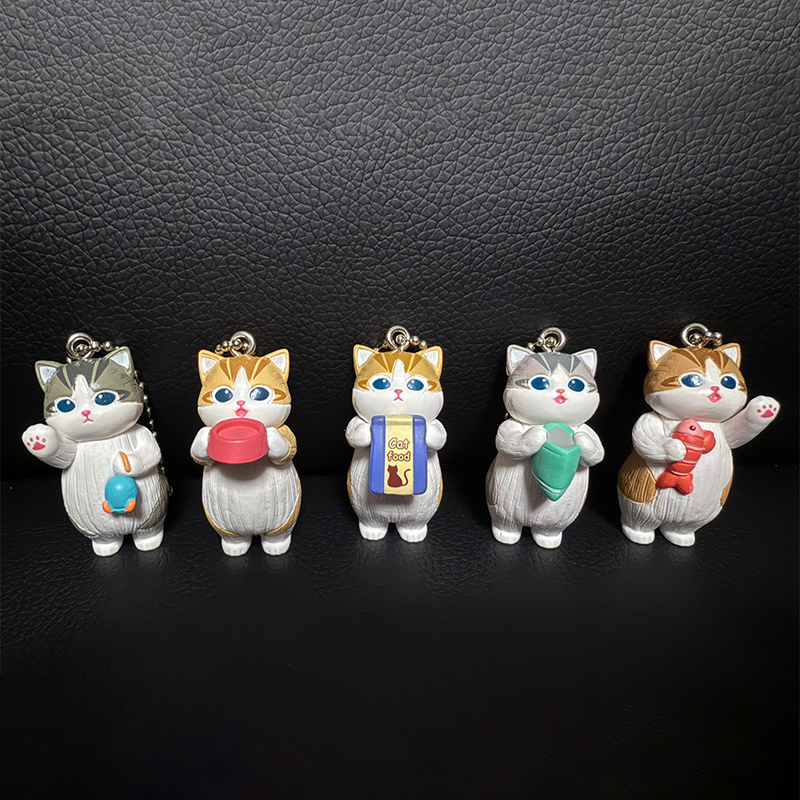 โมฟูแซนด์ พวงกุญแจแมวน่ารัก กล - Action Figure Stand บทวิจารณ์และราคา