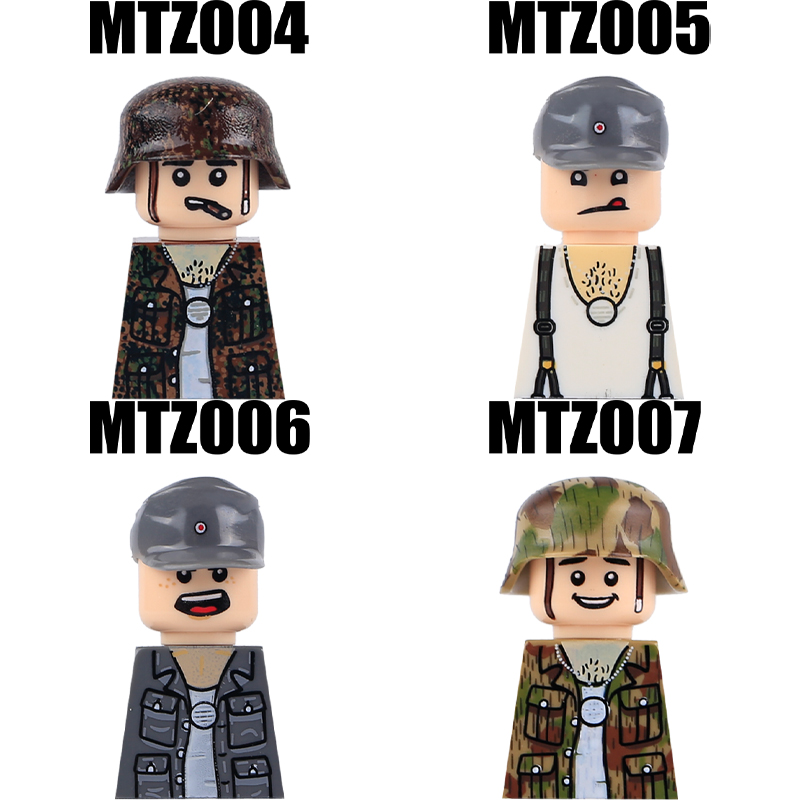 ของเล่นเด็ก ทหารเยอรมัน ชุดตัว - Lego Minifigure Holder บทวิจารณ์และราคา