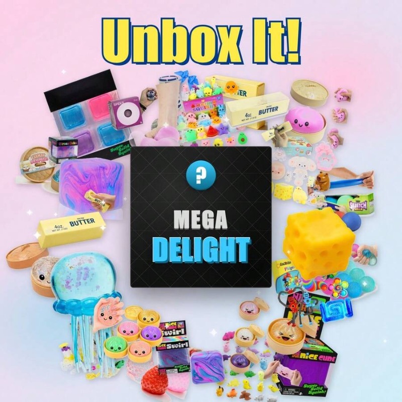 กล่องสุ่มของเล่นบีบสควิชชี่ 1  - Mystery Box Blind Bag บทวิจารณ์และราคา